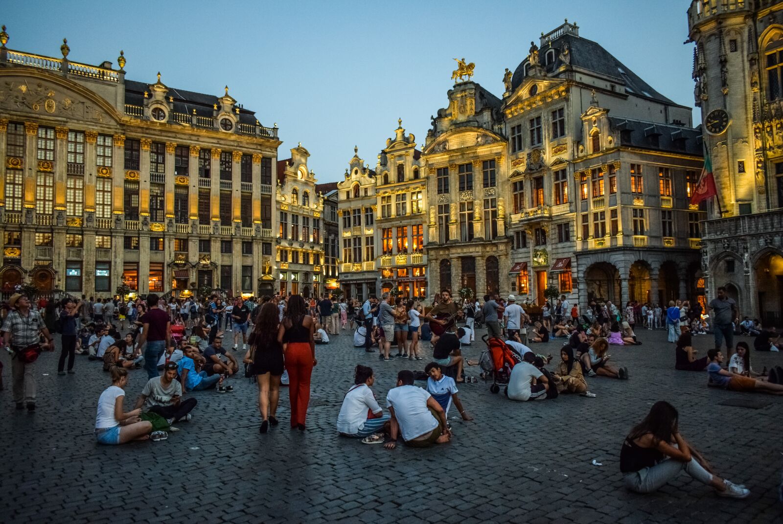 Nikon D3300 sample photo. Belgium, brussels, grand place photography