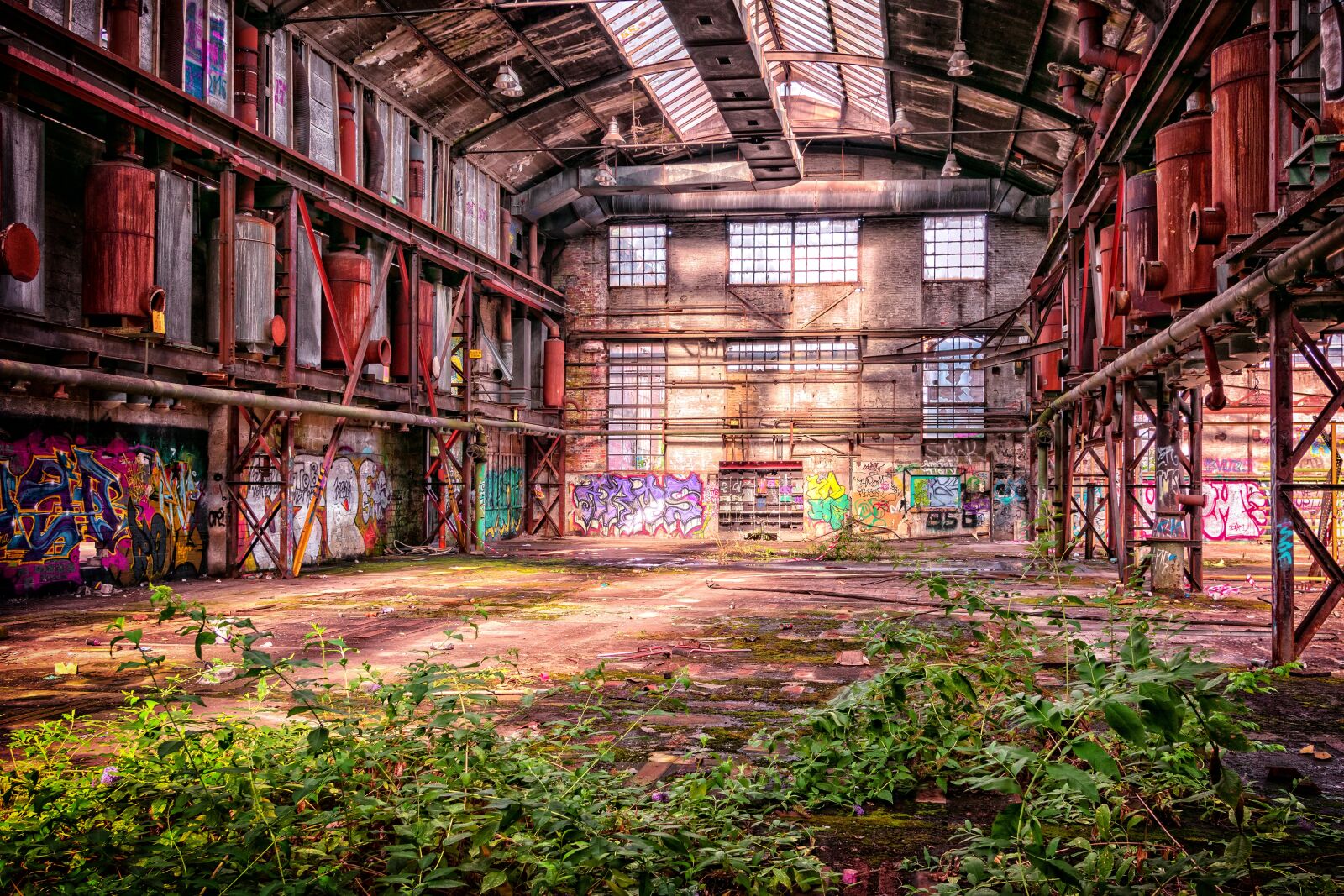 Nikon D3300 sample photo. Lost place, factory, factory photography