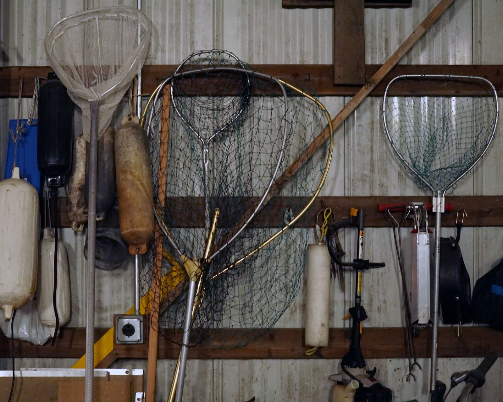 Sony a6000 + Sigma 30mm F2.8 EX DN sample photo. Fishing, nets, fisherman photography