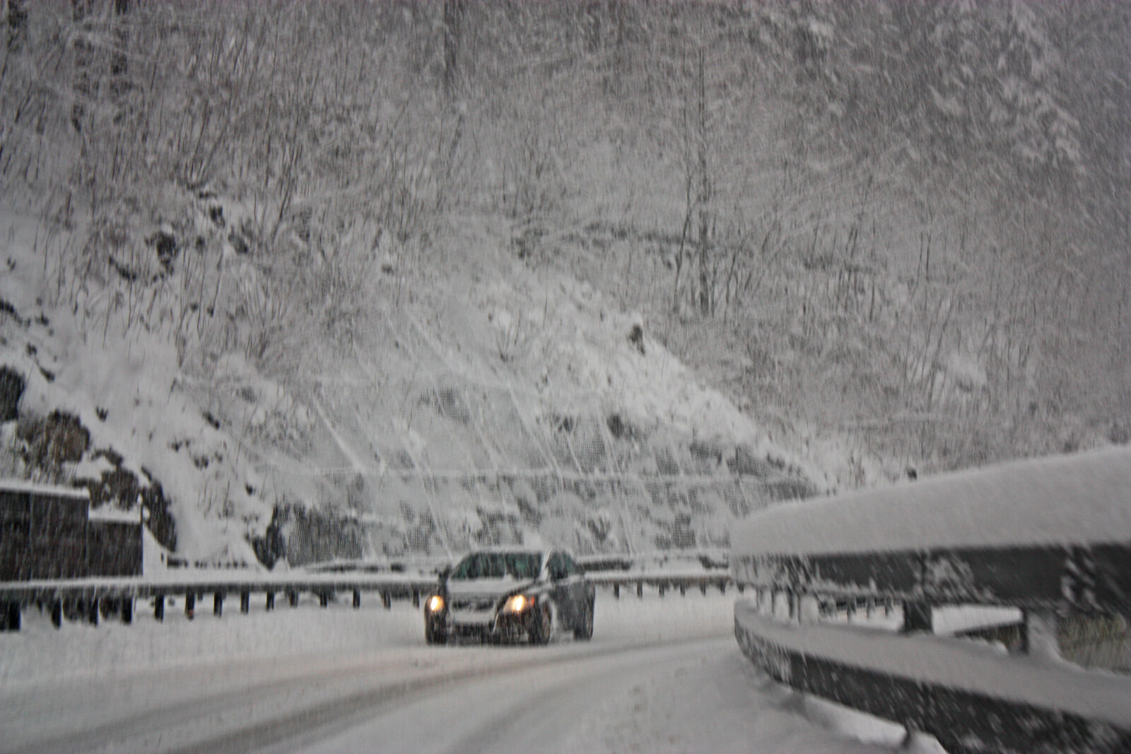 Canon EOS 450D (EOS Rebel XSi / EOS Kiss X2) sample photo. Car, careful, cold, drive photography