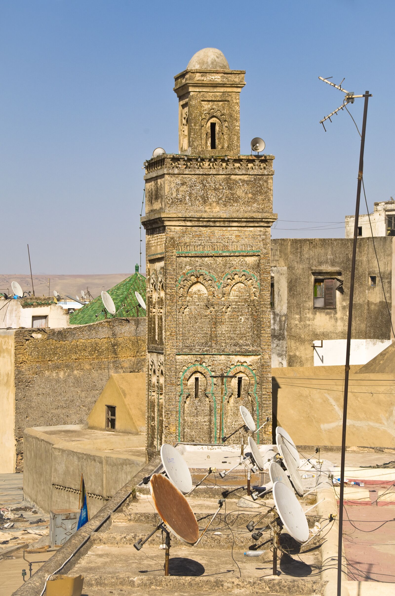 Pentax K-30 sample photo. Fes, minaret, mosque photography