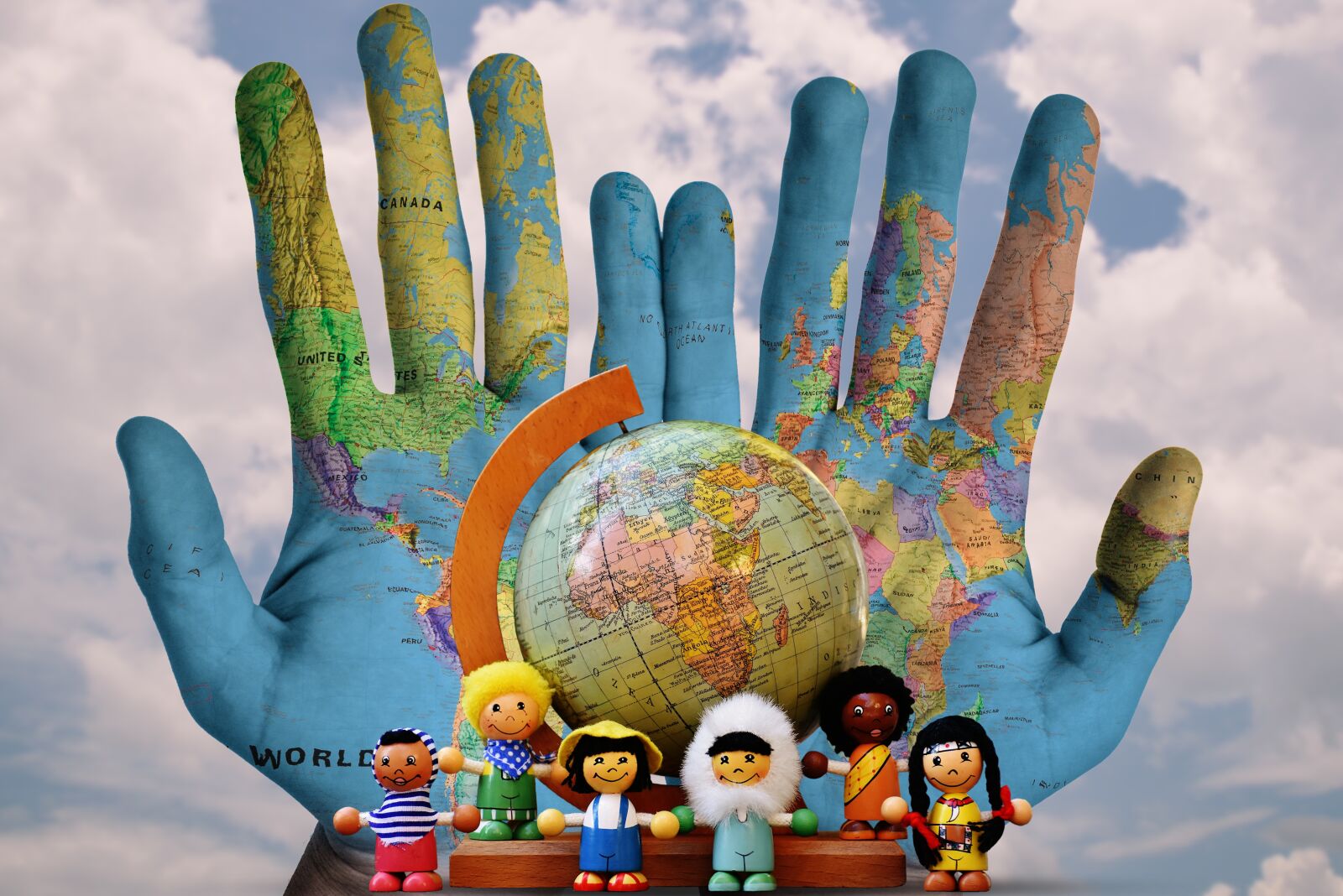 Nikon D800 sample photo. World, different nationality, illustration photography