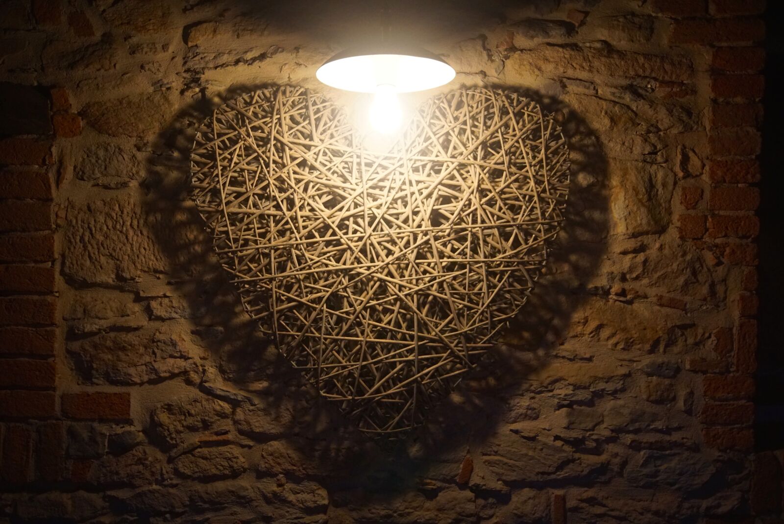 Sony ILCA-77M2 sample photo. Heart, nocturne, plot photography