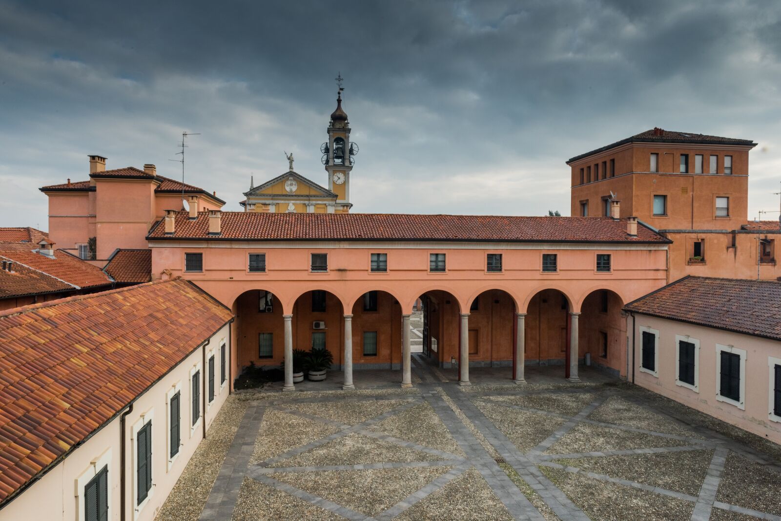 Nikon D810 sample photo. Cavenago, roof, campanile photography