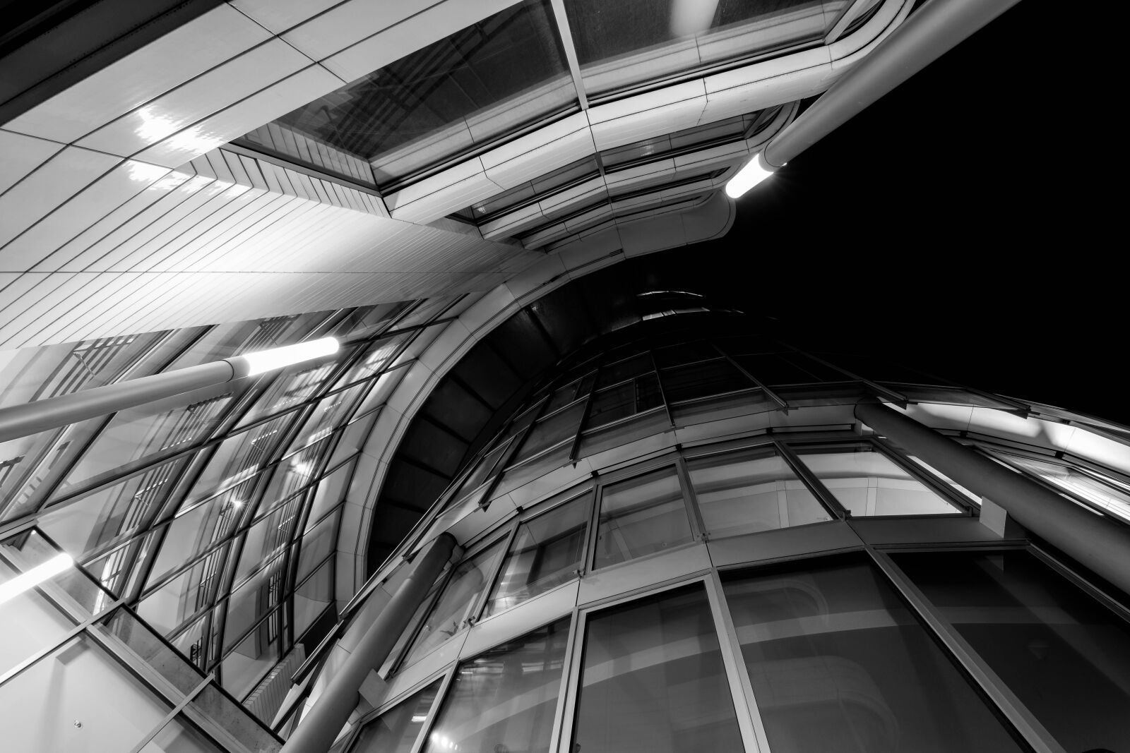 Nikon D7100 sample photo. Architecture, glass, futuristic photography