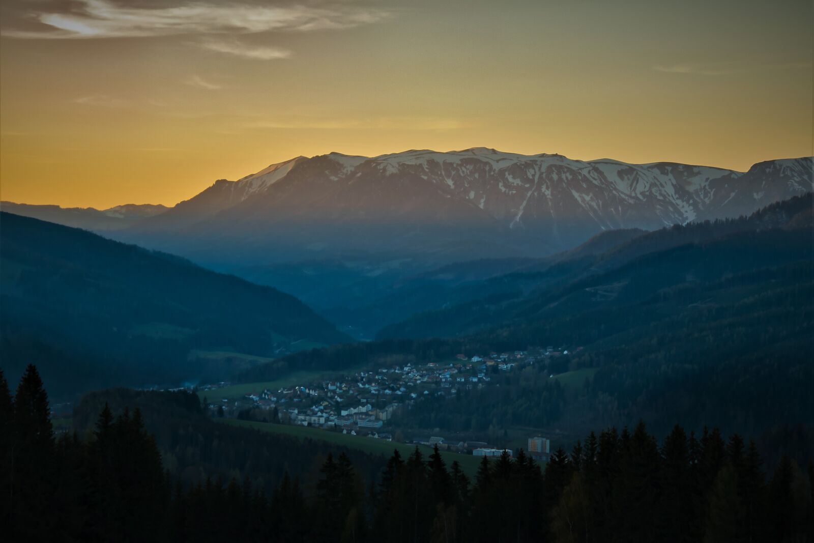 Nikon D5300 sample photo. Landscape, sunset, mountains photography