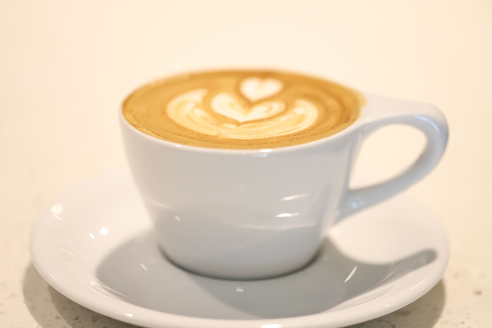 Canon EF 100mm F2.8L Macro IS USM sample photo. Coffee, cappuccino, latte photography