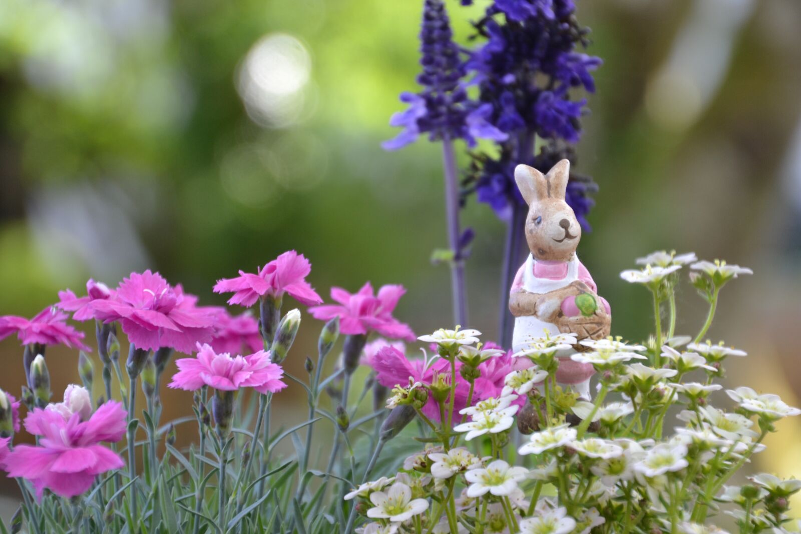 Nikon D3100 sample photo. Rabbit ears, easter theme photography