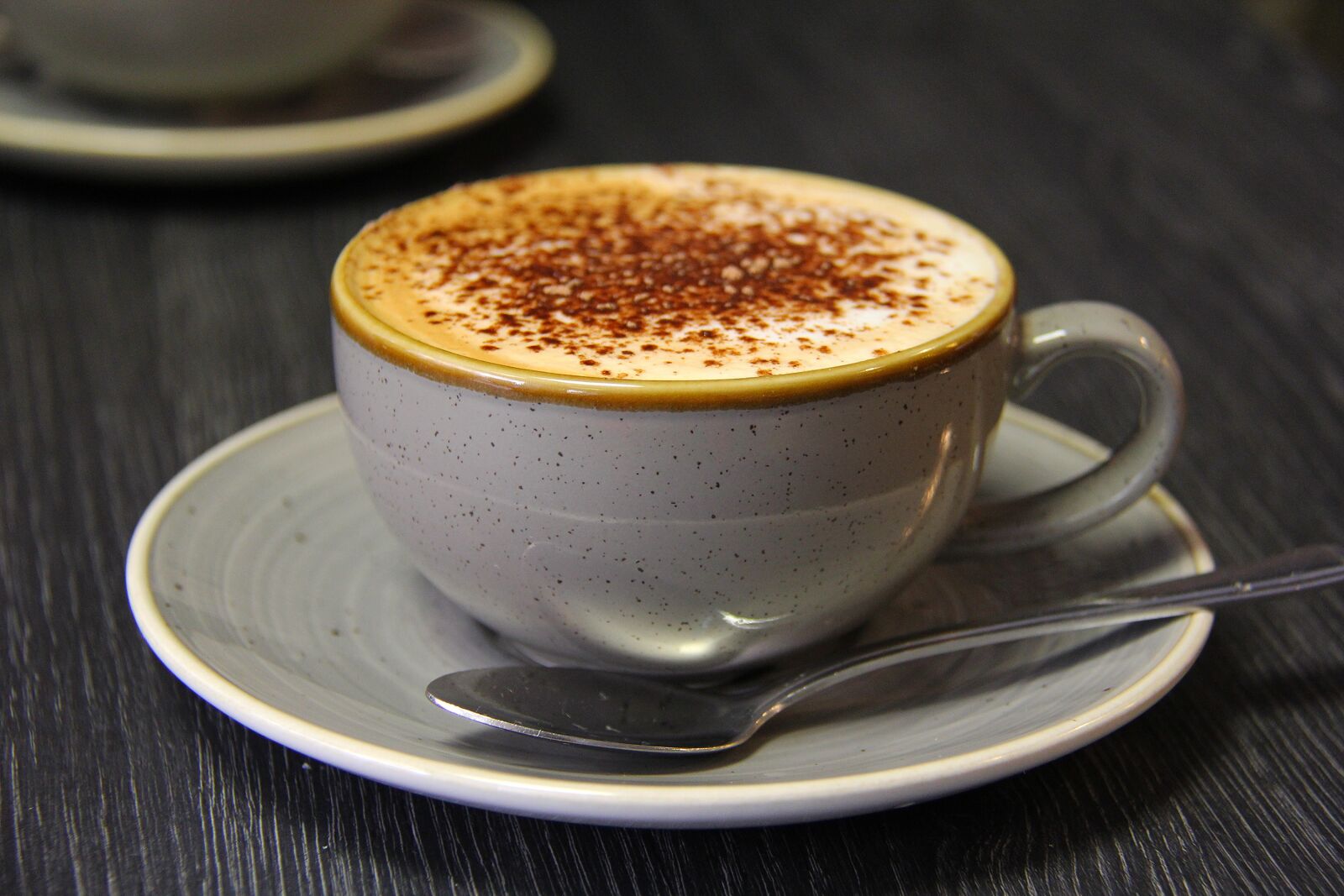 Canon EF-S 18-200mm F3.5-5.6 IS sample photo. Coffee, espresso, cup photography