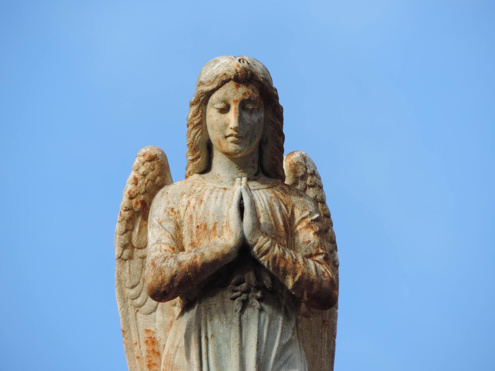 Nikon Coolpix P520 sample photo. Angel, baroque, blue sky photography