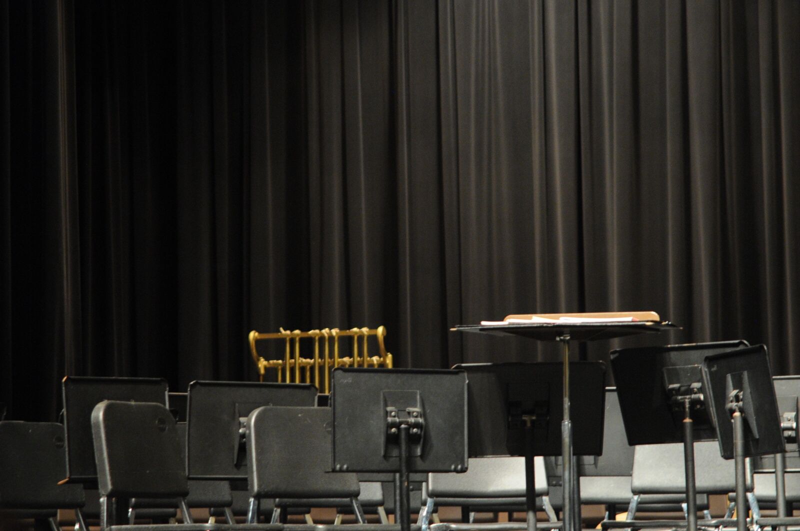 Nikon D300 sample photo. Band, stand, concert photography