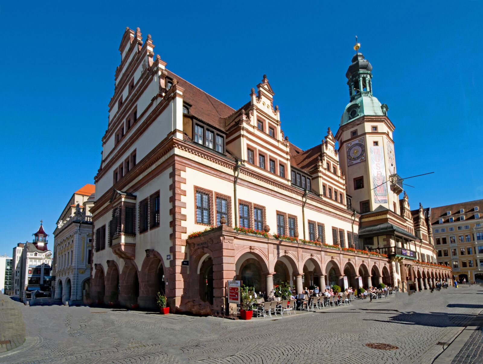Nikon D5300 sample photo. Old town hall, leipzig photography