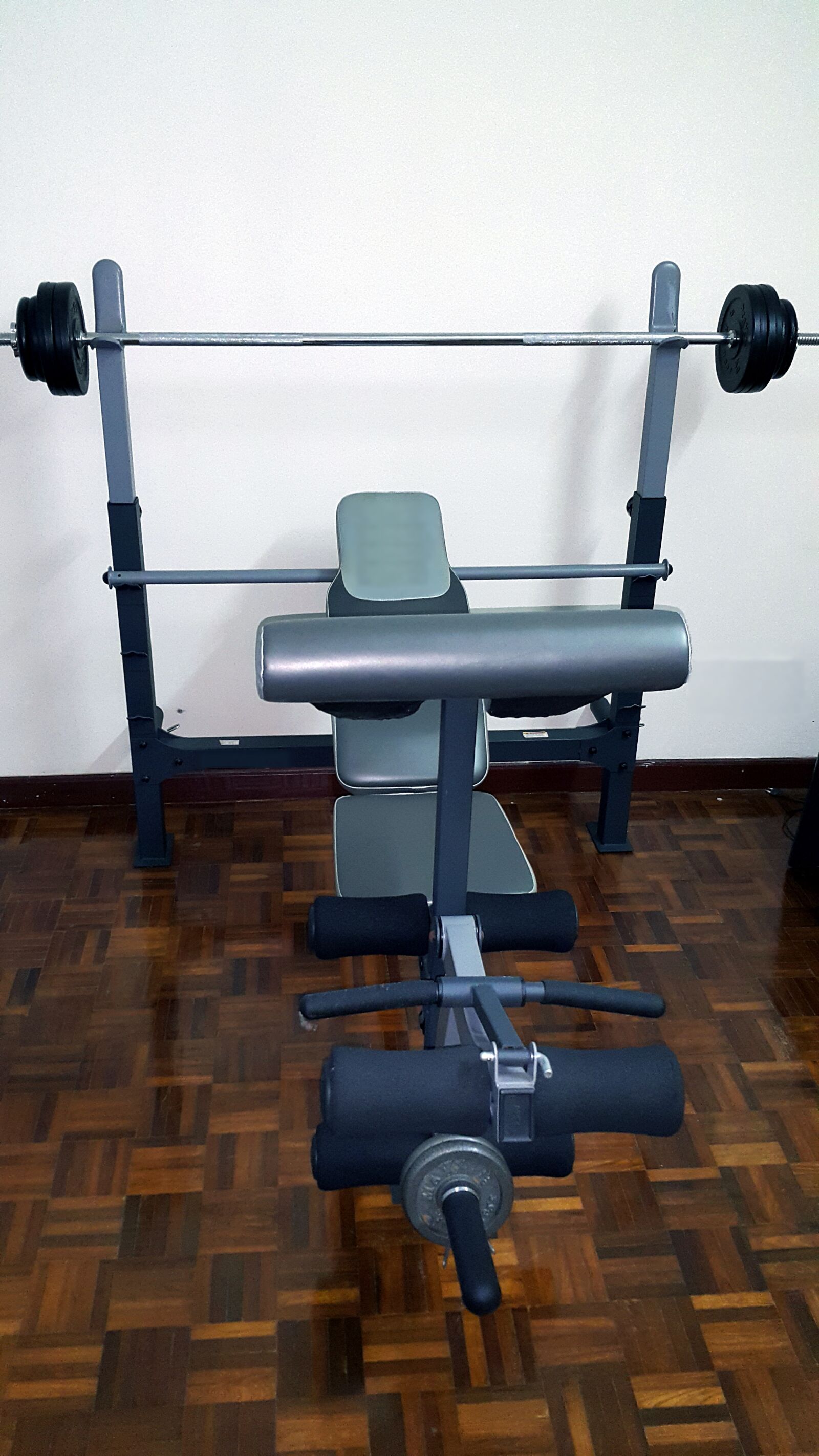 Samsung Galaxy Note4 sample photo. Gym, equipment, barbell photography