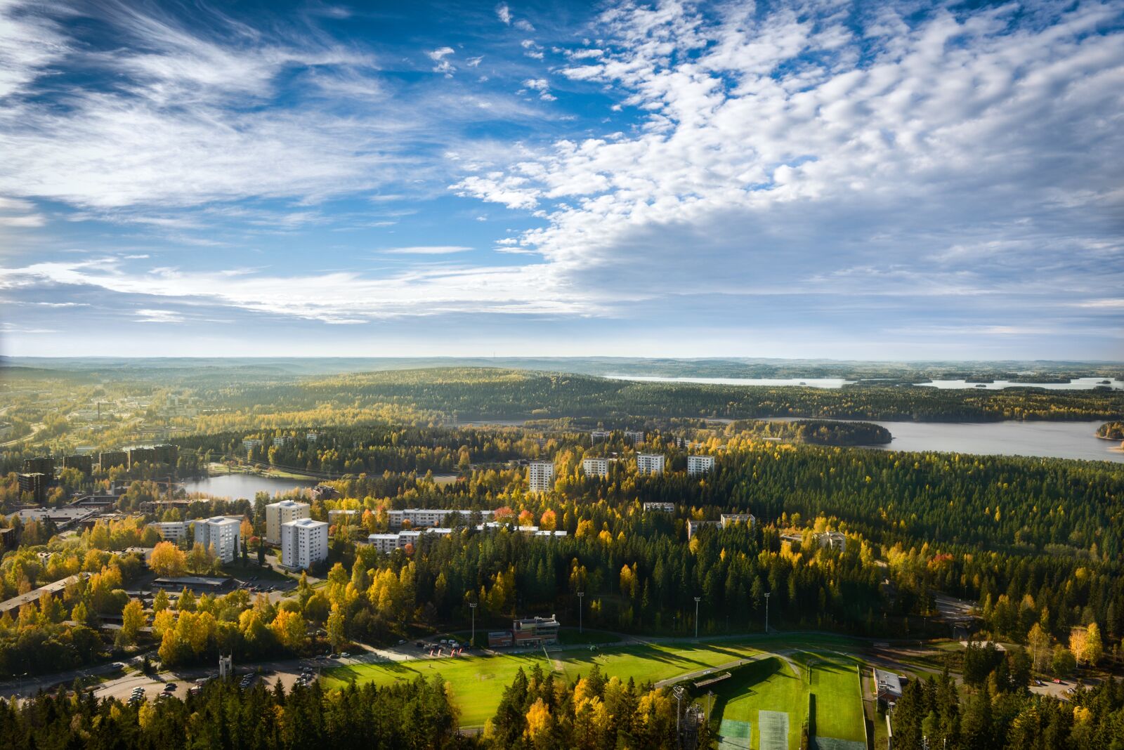 Nikon D600 sample photo. Kuopio, summer, wiev photography