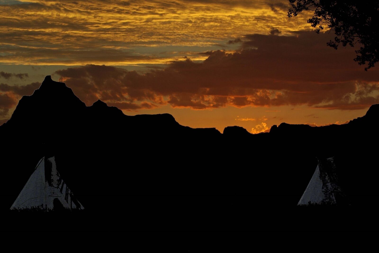 Pentax K10D sample photo. Sunset, landscape, rocks photography
