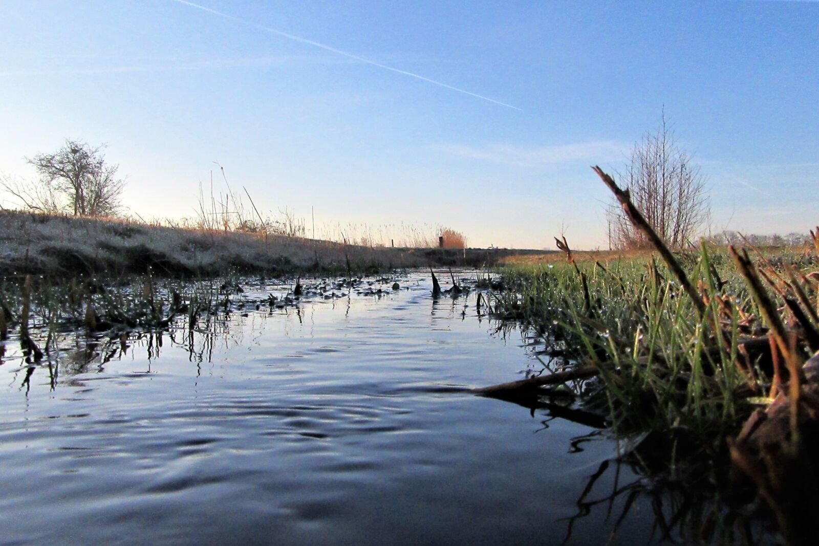 Canon PowerShot SX610 HS sample photo. Ditch, flow, landscape photography