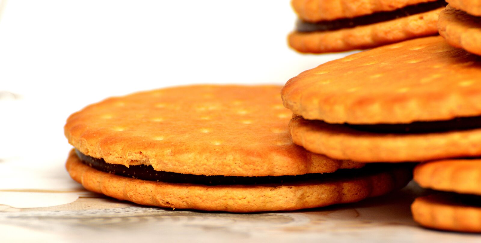 Nikon D3200 sample photo. Cookies, double cookie, delicious photography