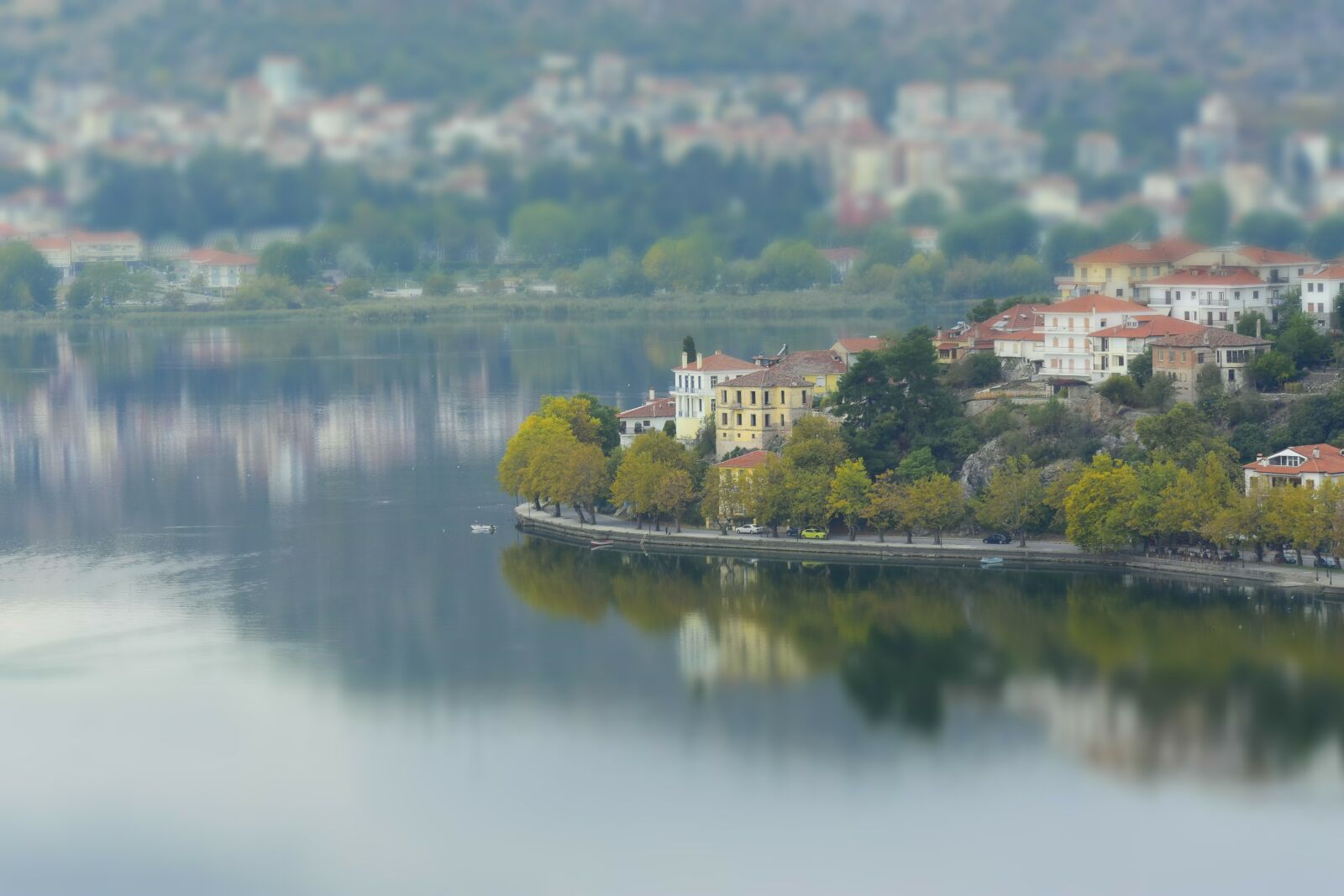 Nikon D7200 sample photo. Kastoria, lake, greece photography