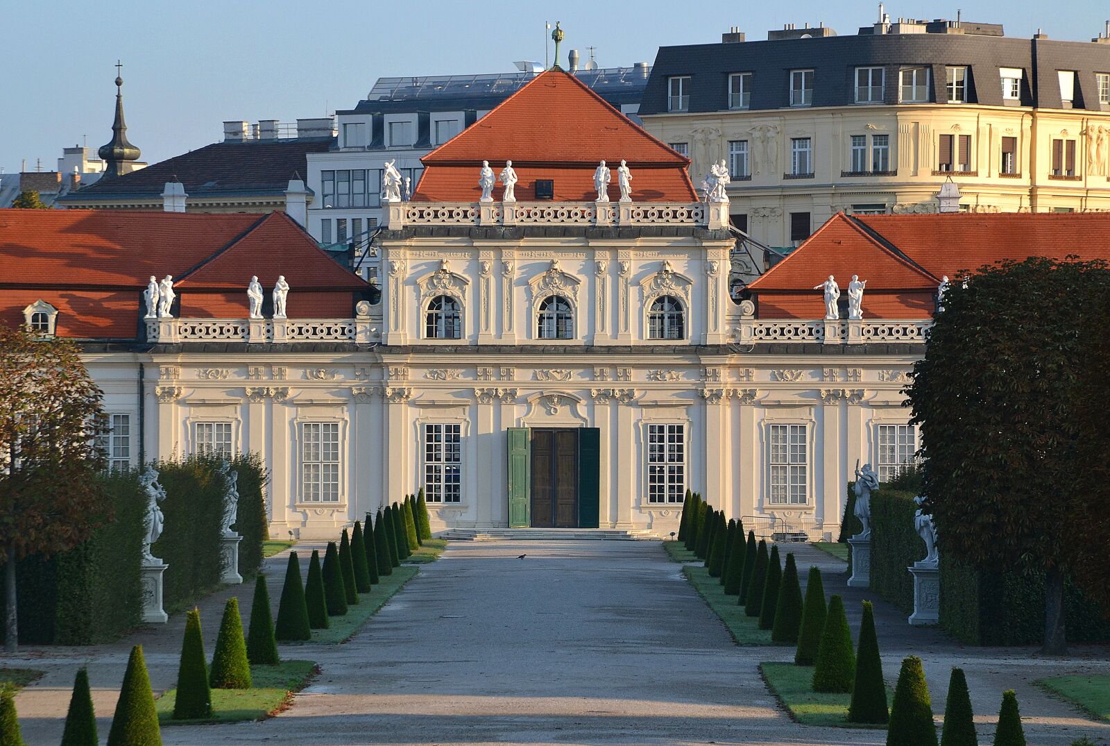Nikon D3100 sample photo. Belvedere, castle, baroque photography