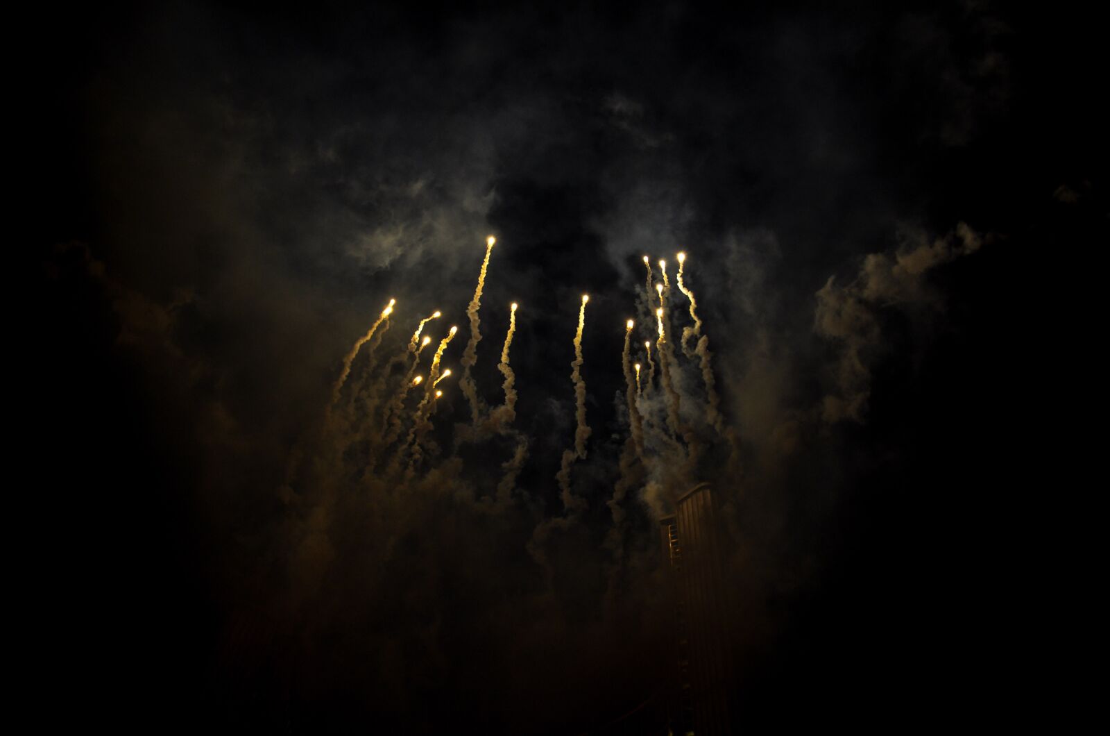 Nikon D5100 sample photo. Fireworks, night, sky photography