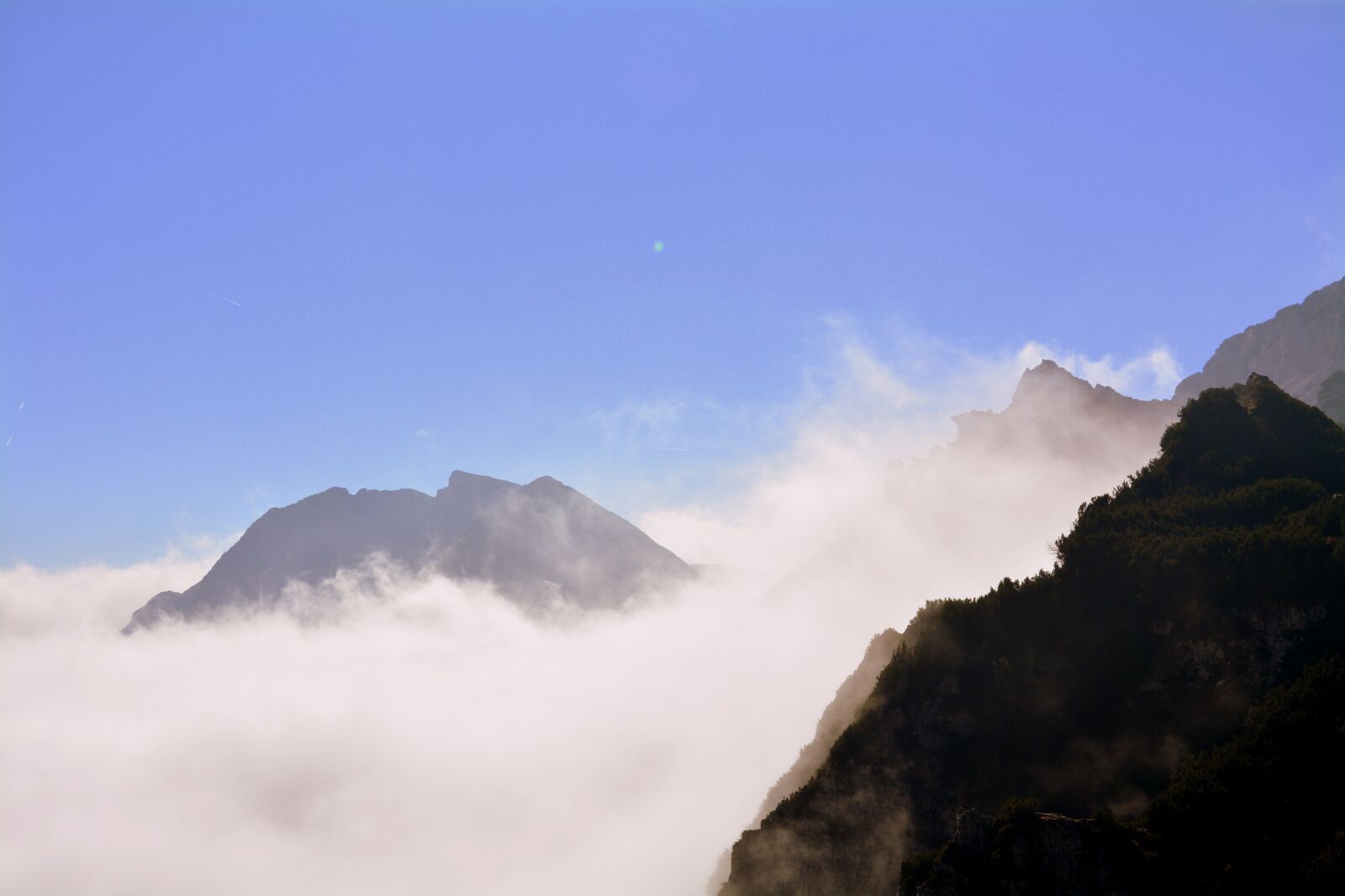 Nikon D7100 sample photo. Clouds, mountains, landscape photography
