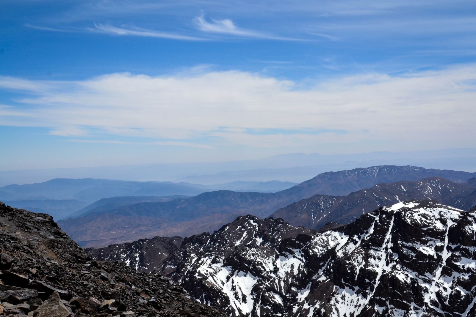 Nikon D3100 sample photo. Sky, mountain, snow photography