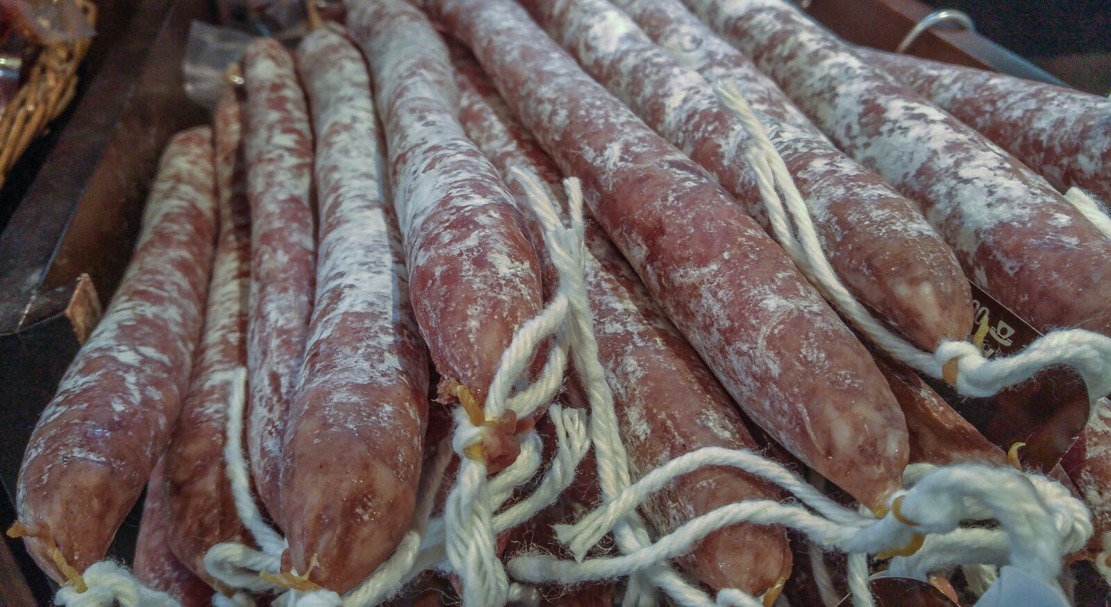 LG G4 sample photo. Delicatessen, sausages, pork photography