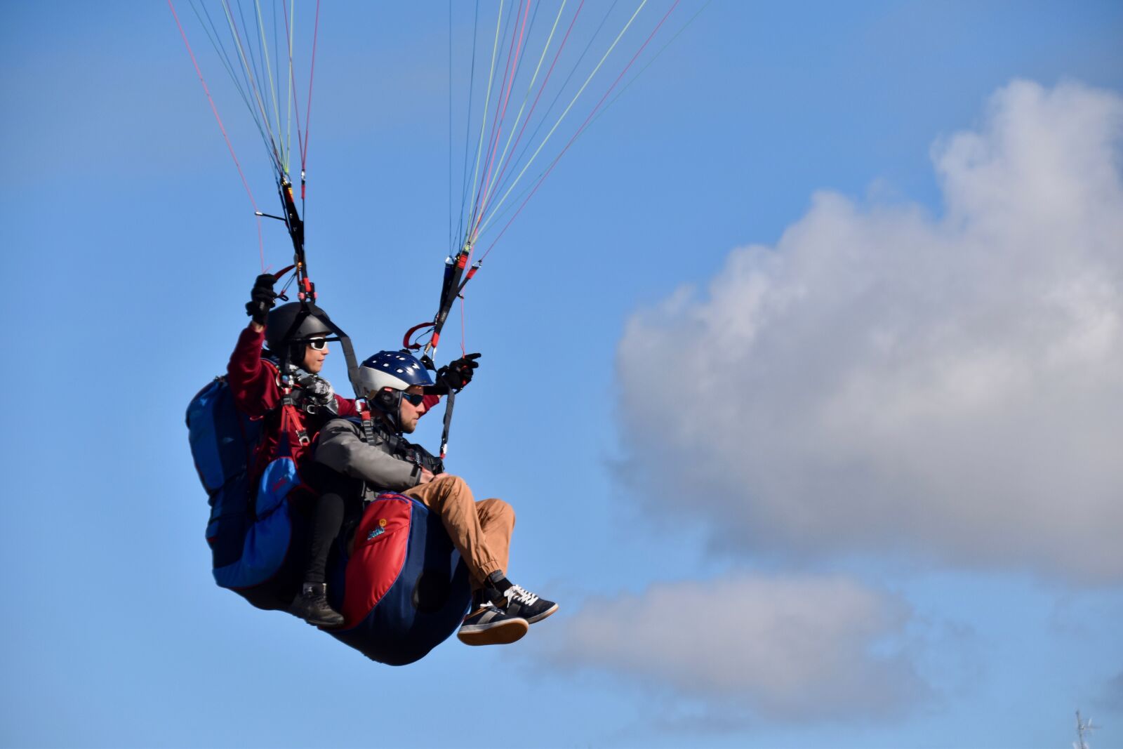 Nikon D5600 sample photo. Paragliding, tandem paragliding, paragliders photography