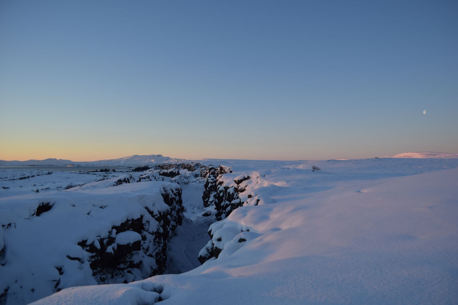 Nikon D3300 sample photo. Snow, iceland, sunrise photography