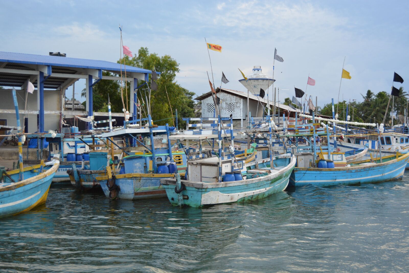 Nikon D5200 sample photo. Boats, valaichenai, town photography