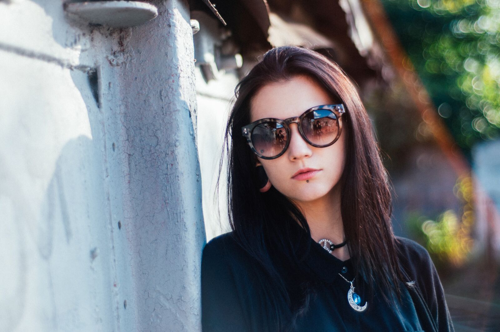 Nikon D90 sample photo. Girl, portrait, brunette photography