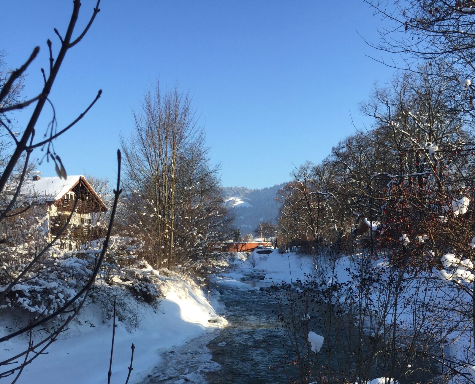Apple iPhone 6 sample photo. Garmisch, partnach, winter photography