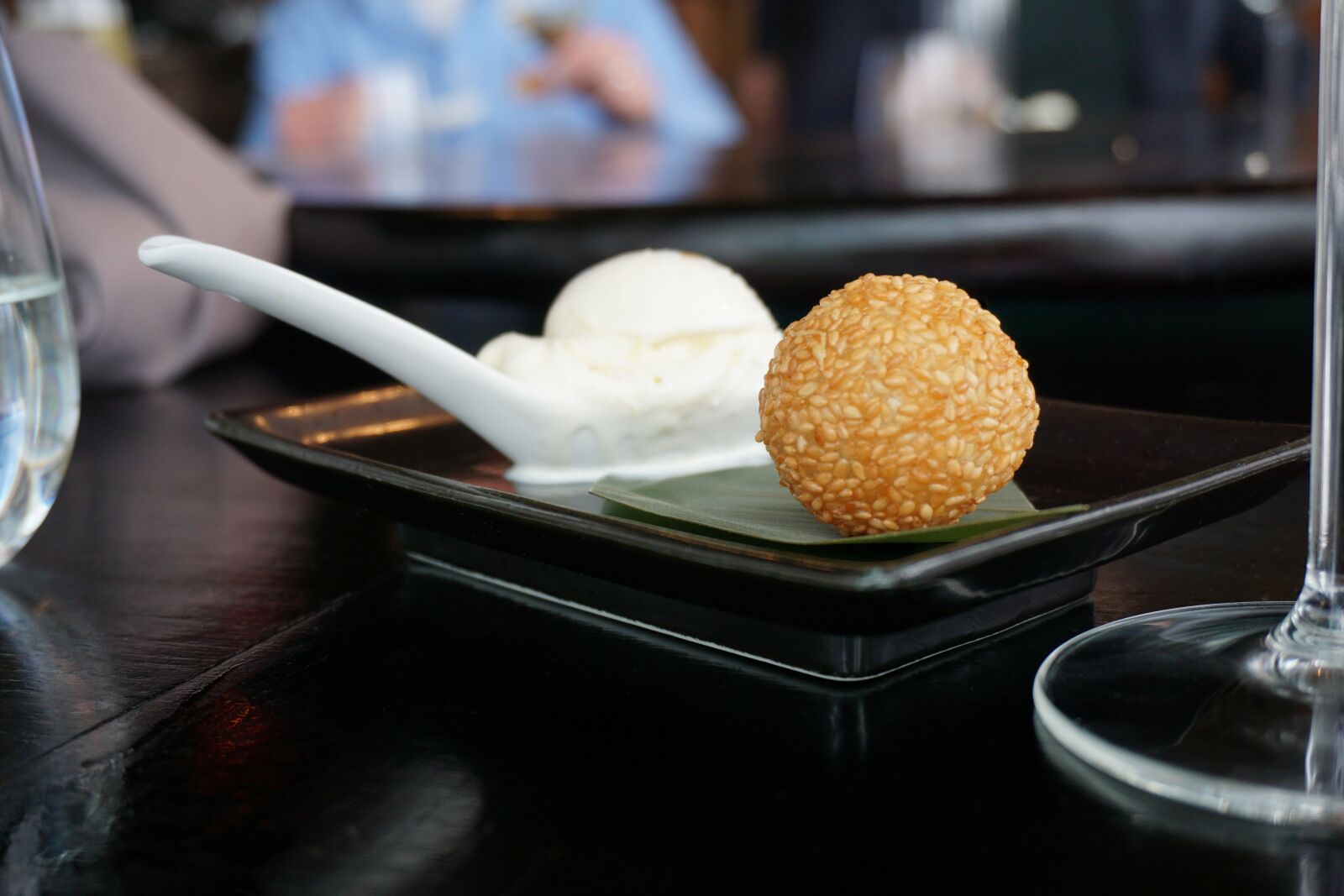 Sony a6000 sample photo. Ice cream, dessert, sesame photography