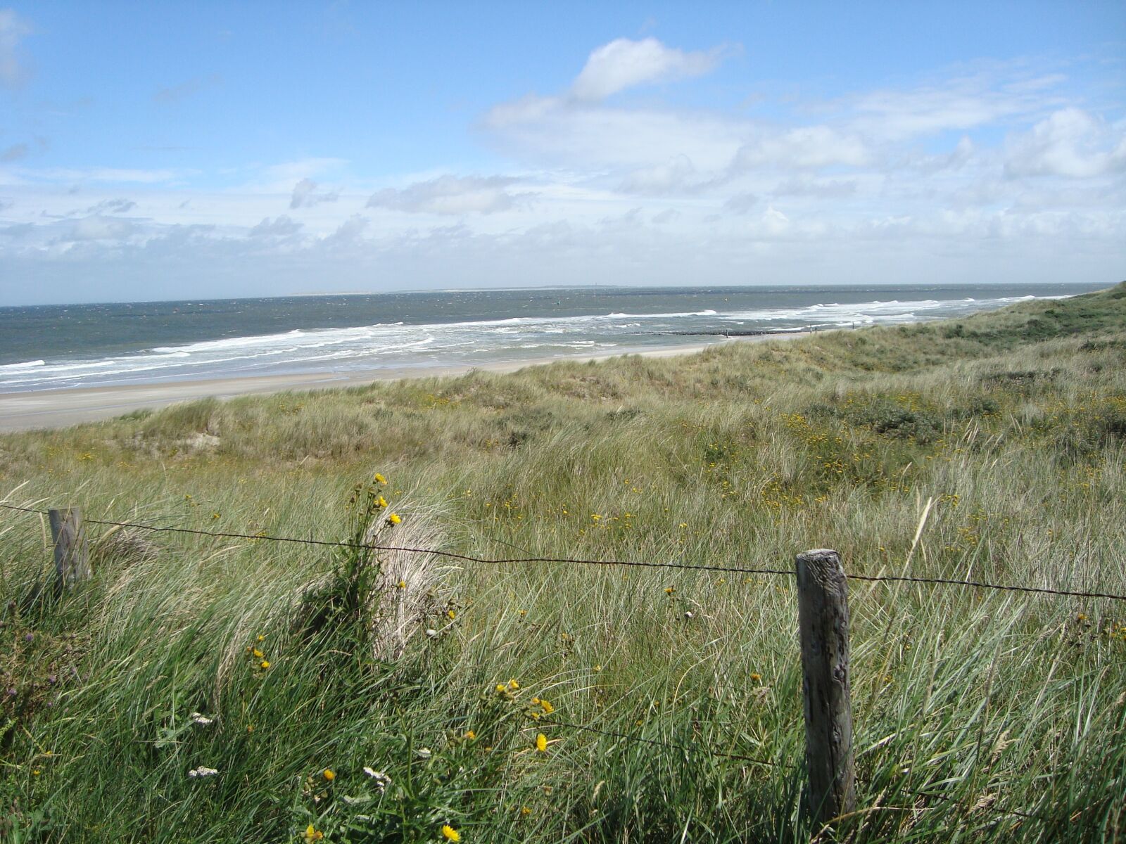 Sony DSC-W125 sample photo. Vlieland, dunes, sea photography