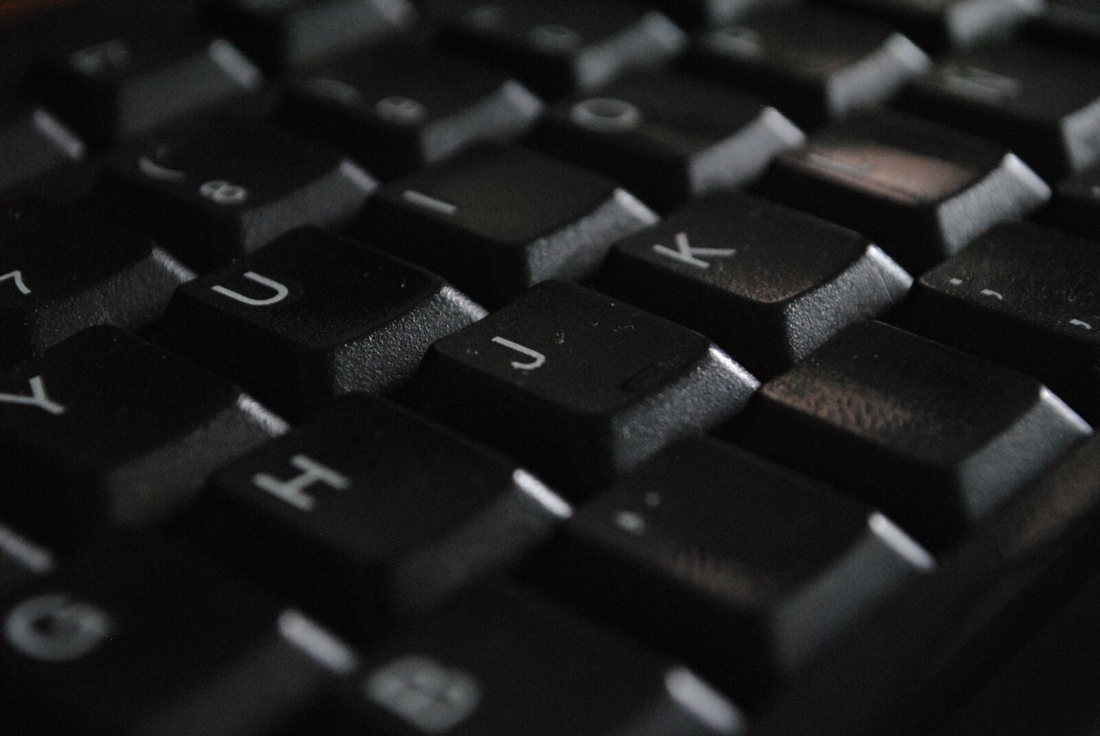 Nikon D3000 sample photo. Keyboard, black, hardware photography