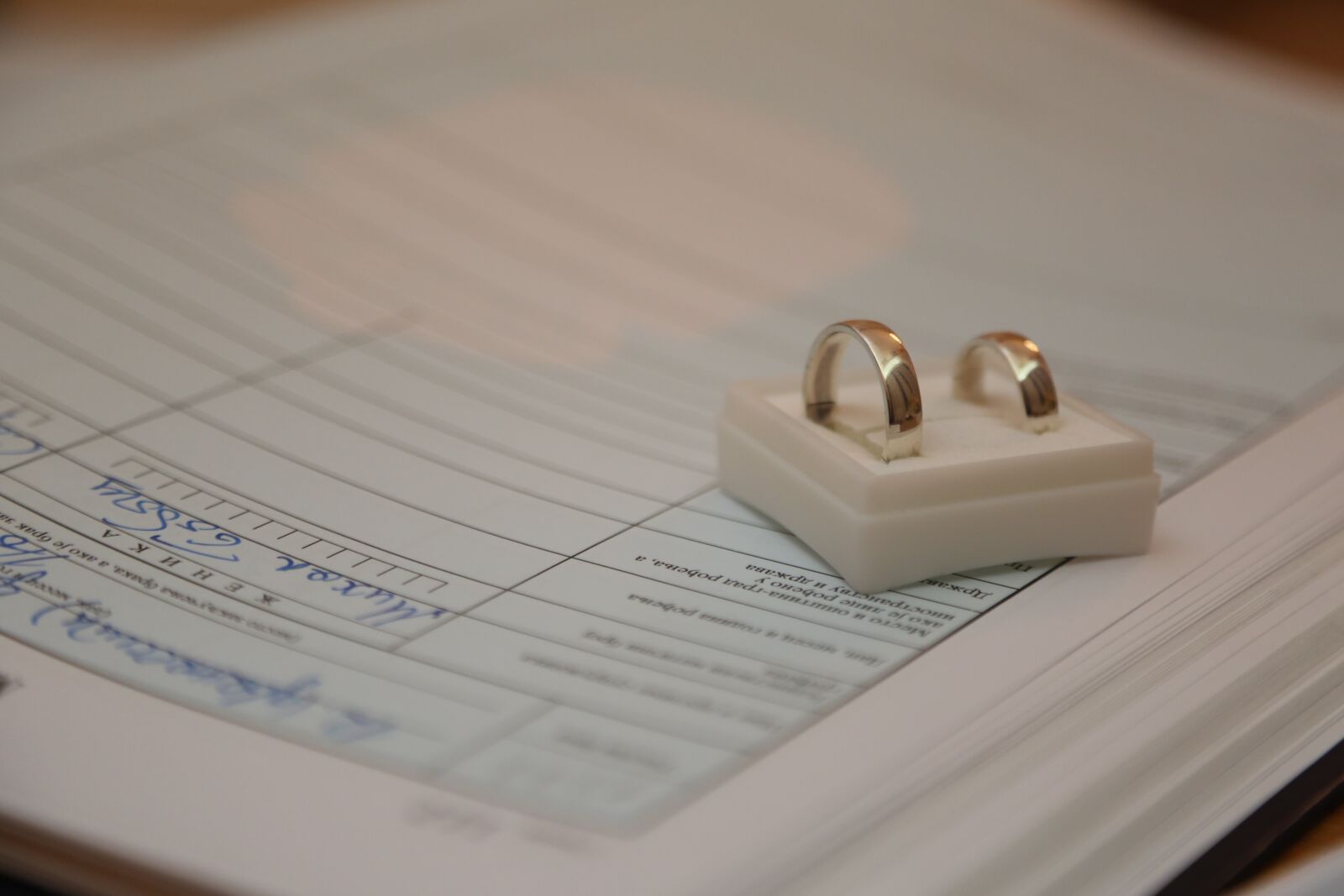Canon EOS 5D Mark III sample photo. Wedding ring, office, wedding photography