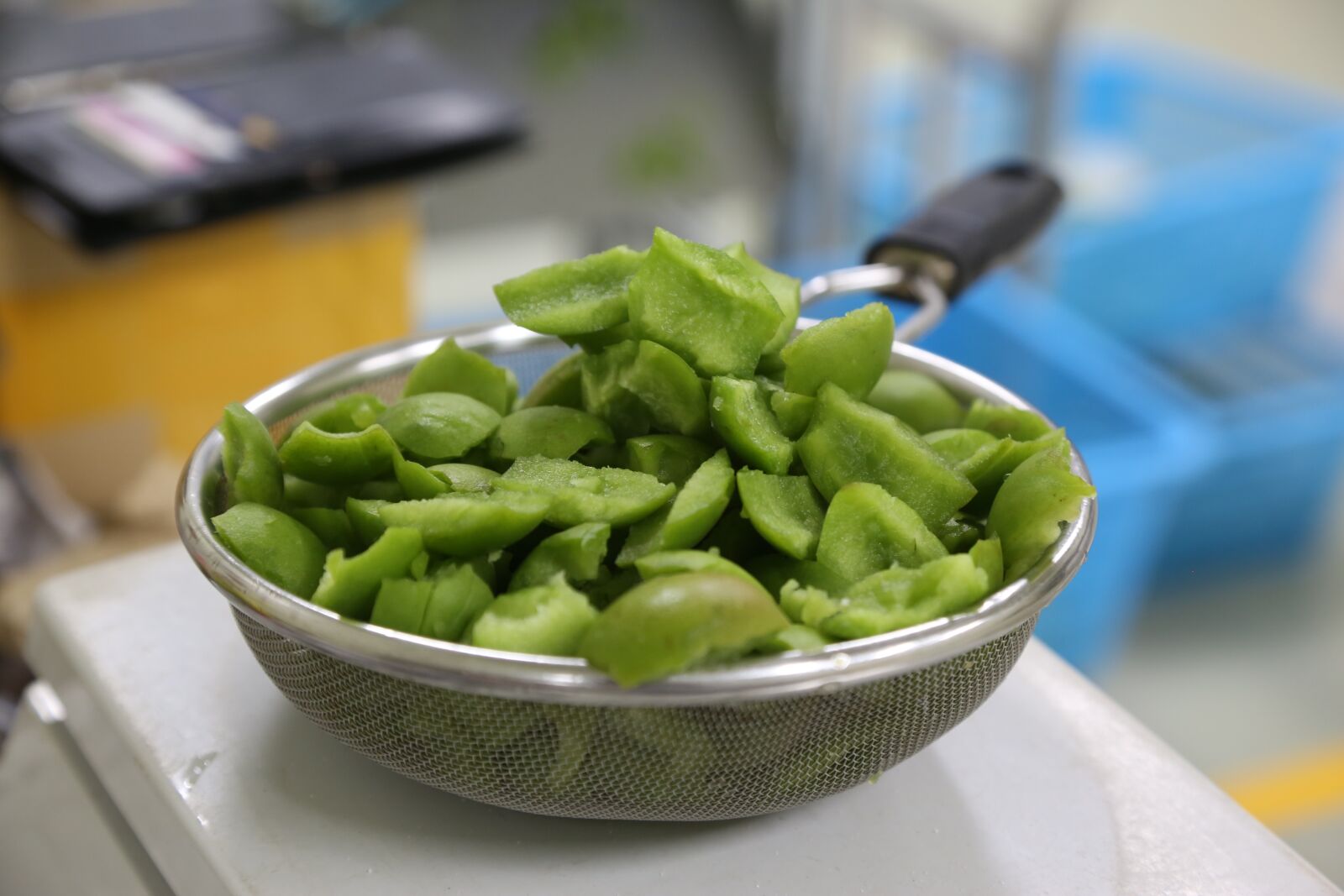 Canon EF 24-105mm F4L IS USM sample photo. Plum, processing, agricultural products photography
