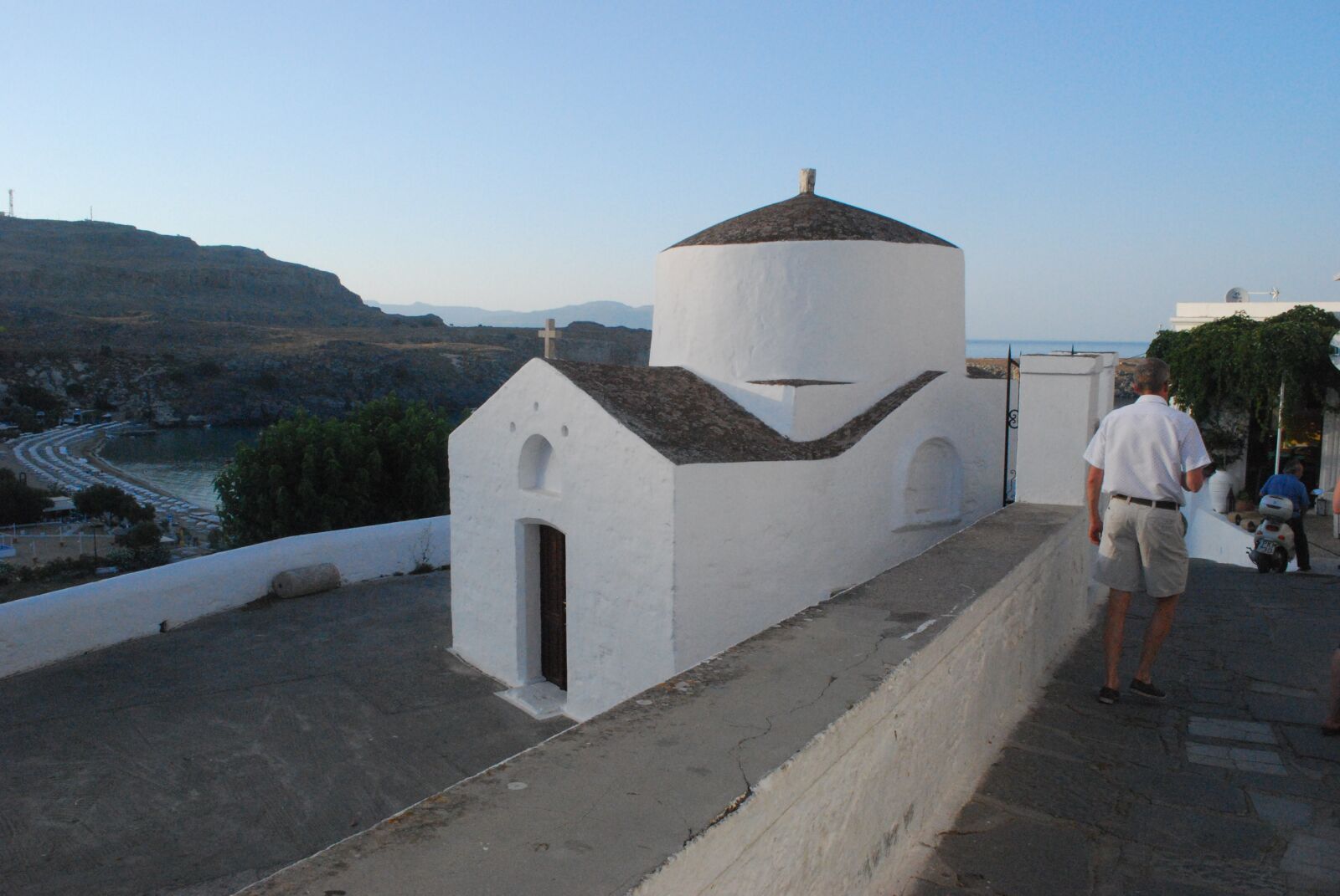 Nikon D60 sample photo. Church, blue, white photography