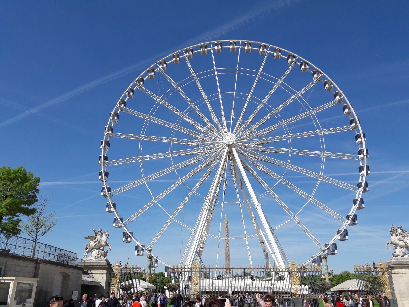 Samsung Galaxy A5(2016) sample photo. Ferris wheel, paris, france photography