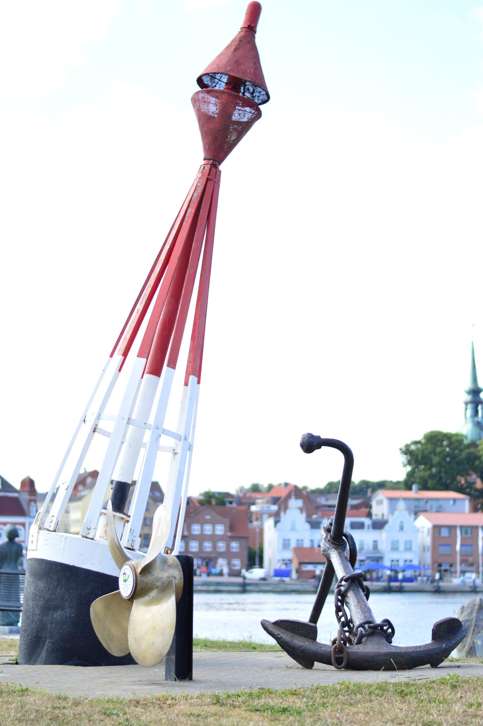 Nikon D3200 sample photo. Schlei, baltic sea, anchor photography