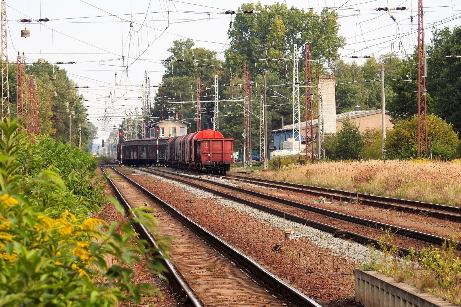 Nikon Coolpix P900 sample photo. Freight train, gleise, train photography