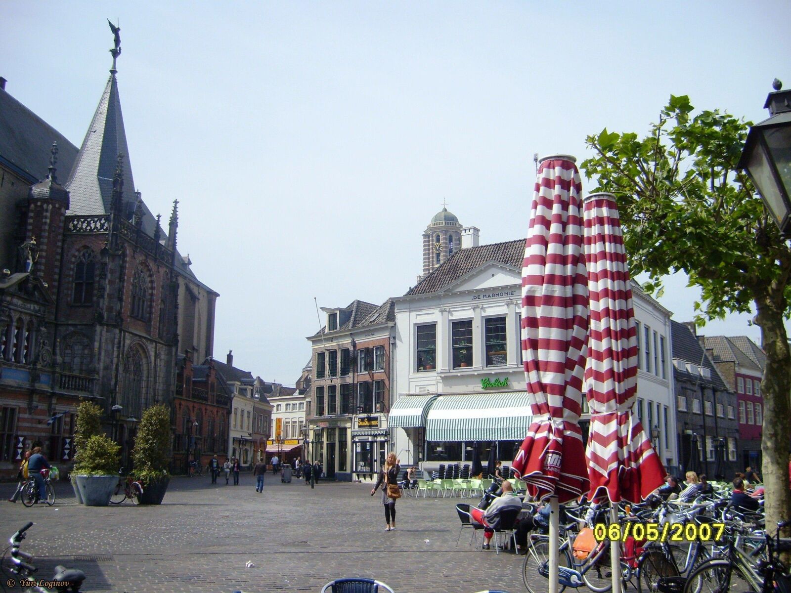 Samsung Digimax S700 / Kenox S700 / Digimax Cyber 730 sample photo. Grote, markt, nederland, netherlands photography