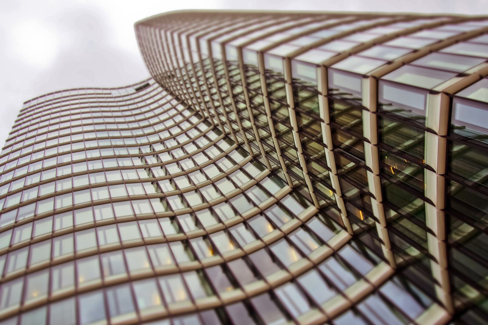 Olympus OM-D E-M10 sample photo. Architecture, glass, modern photography