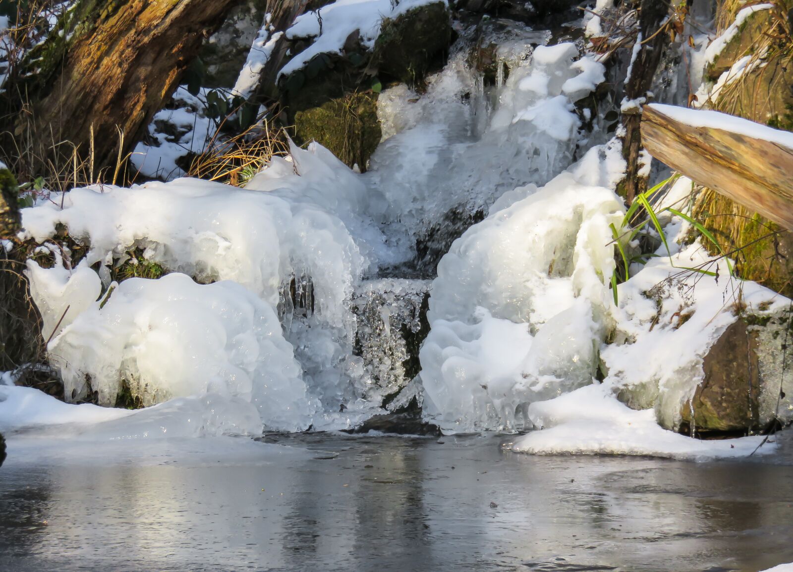 Canon PowerShot SX710 HS sample photo. Winter, landscape, ice photography