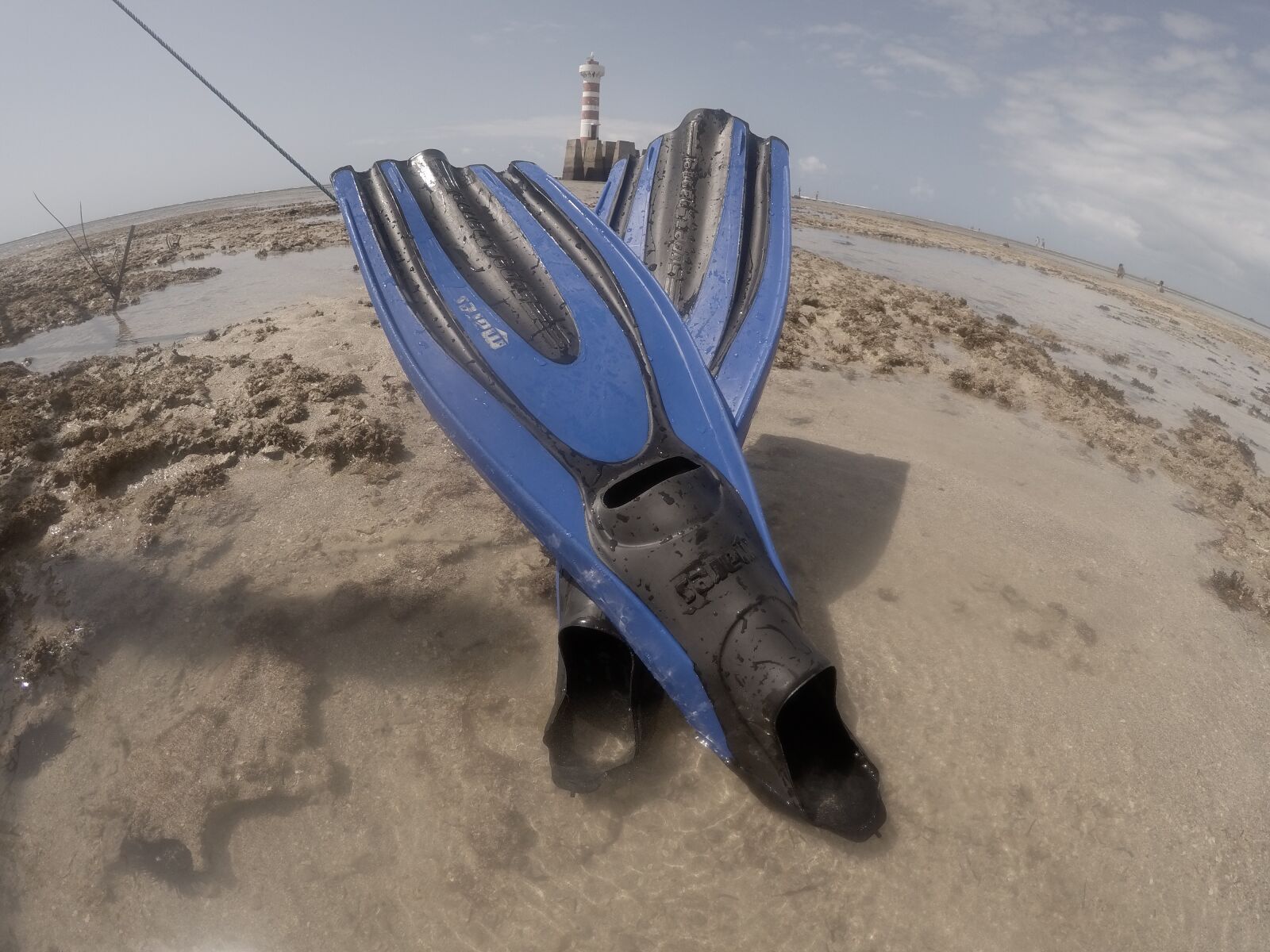GoPro Hero5 Black sample photo. Frog's legs, snorkel, diving photography