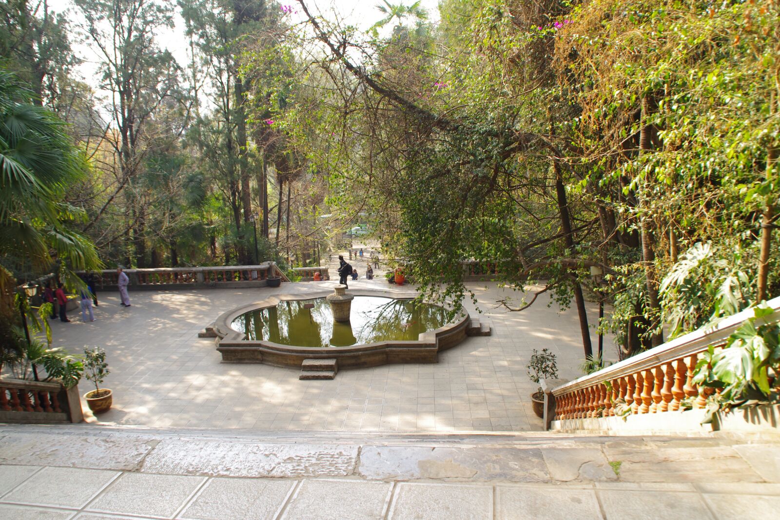 Pentax K-5 sample photo. Campus, square, water features photography