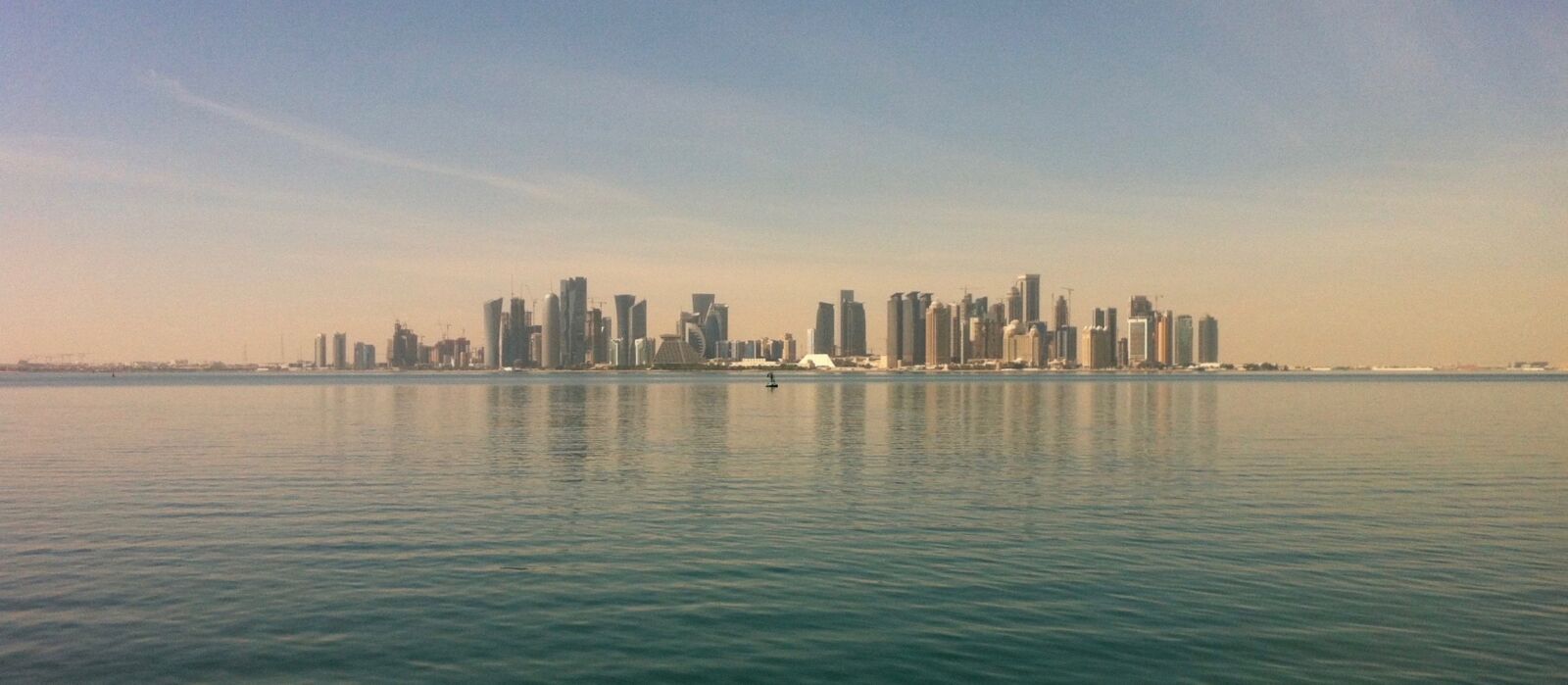 Apple iPhone 4 sample photo. Doha, qatar, city photography