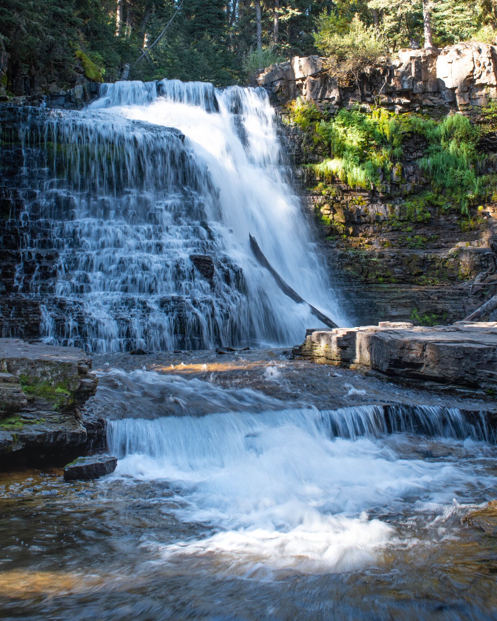 Nikon D5600 sample photo. Waterfall, summer, water photography