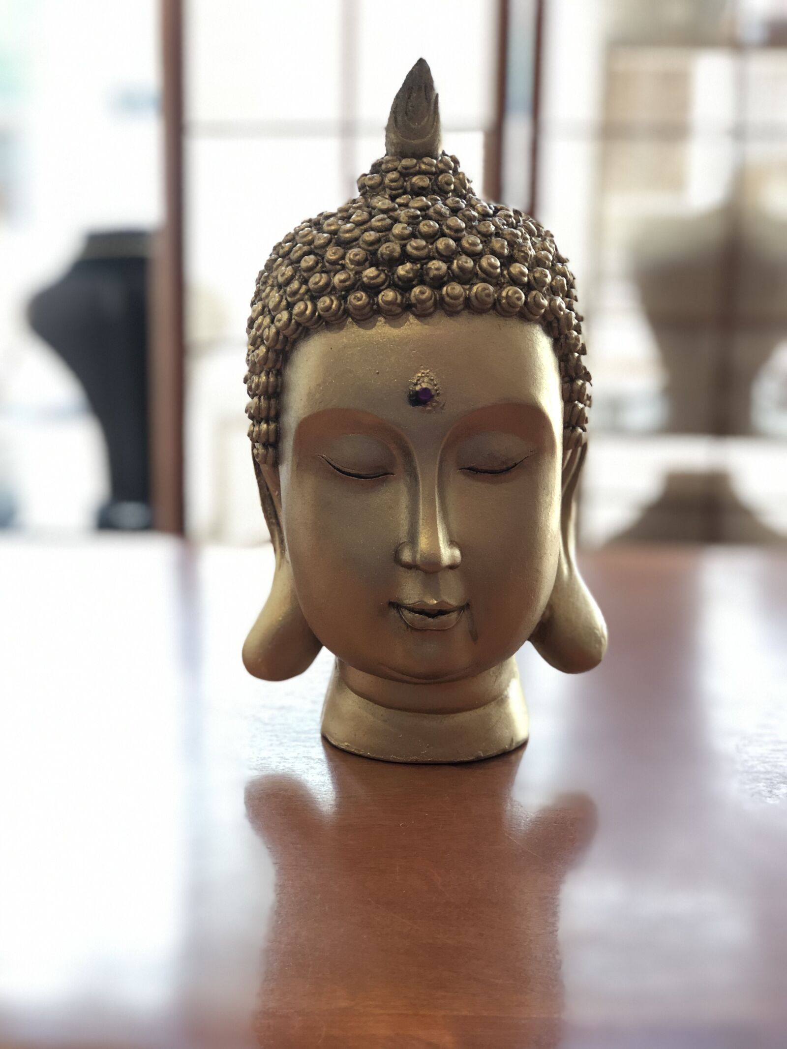 iPhone 8 Plus back dual camera 6.6mm f/2.8 sample photo. Buddha, relaxation, zen photography
