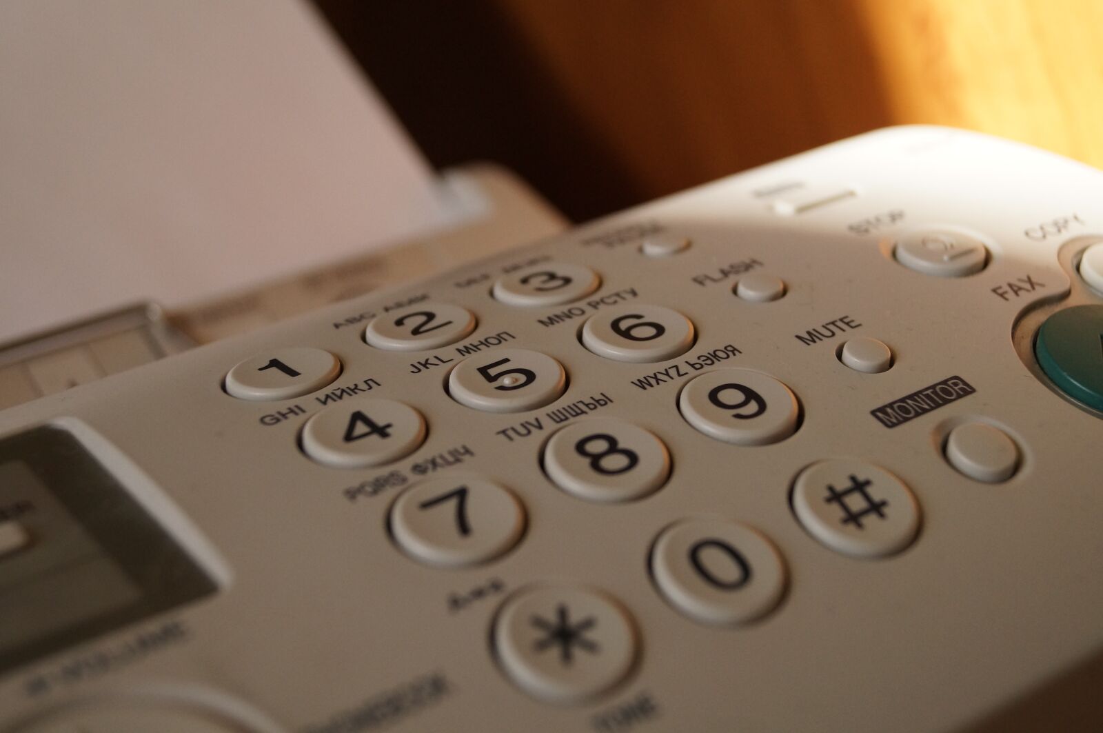Sony SLT-A37 sample photo. Office, fax, phone photography